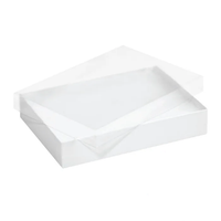 Clear Lid Cookie Box - 25.5 x 17.5 x 5.5cm