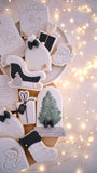 Christmas Tree Puffy Leaf Stamp with Matching Snow Globe Cutters