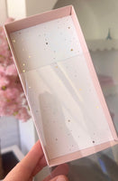 Gloss Pink Twin Cookie Box 18x9x2.3cm -  ETA 10th March