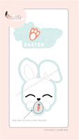 BUNNY HEAD POP STAMP & CUTTER - BOY