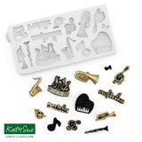 KATY SUE - Miniature Music Set Silicone Mould