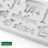 KATY SUE - Miniature Music Set Silicone Mould