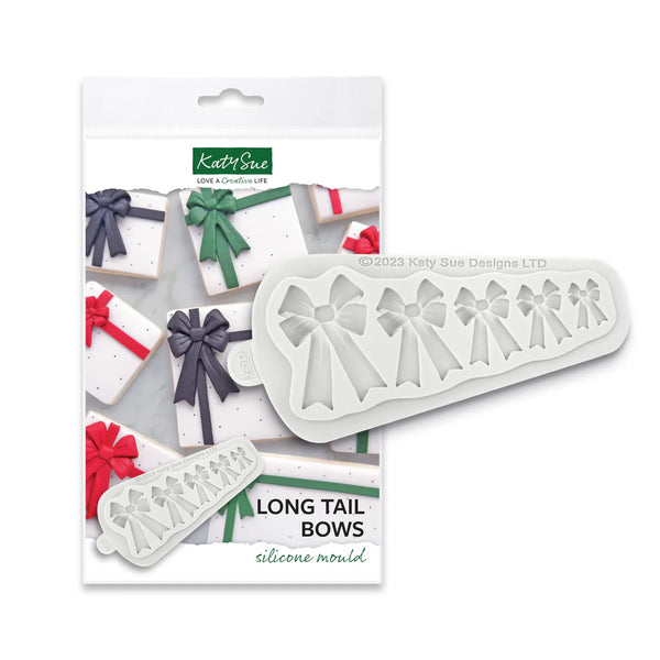 KATY SUE - Long Tail Bows Silicone Mould