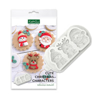 KATY SUE - Cute Christmas Characters Silicone Mould