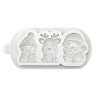 KATY SUE - Cute Christmas Characters Silicone Mould