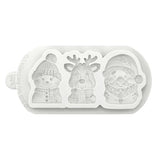 KATY SUE - Cute Christmas Characters Silicone Mould