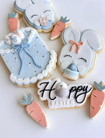 HOPPY EASTER STAMP AND CUTTER