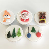 KATY SUE - Cute Christmas Characters Silicone Mould