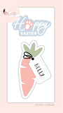 HOPPY EASTER STAMP AND CUTTER