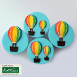 KATY SUE - Hot Air Balloons Silicone Mould