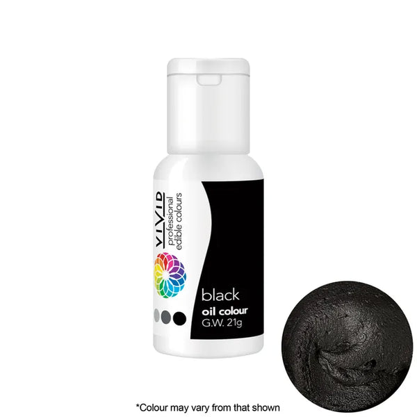 VIVID - OIL COLOUR - BLACK - 21G