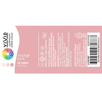 VIVID - OIL COLOUR - VINTAGE PINK - 21g