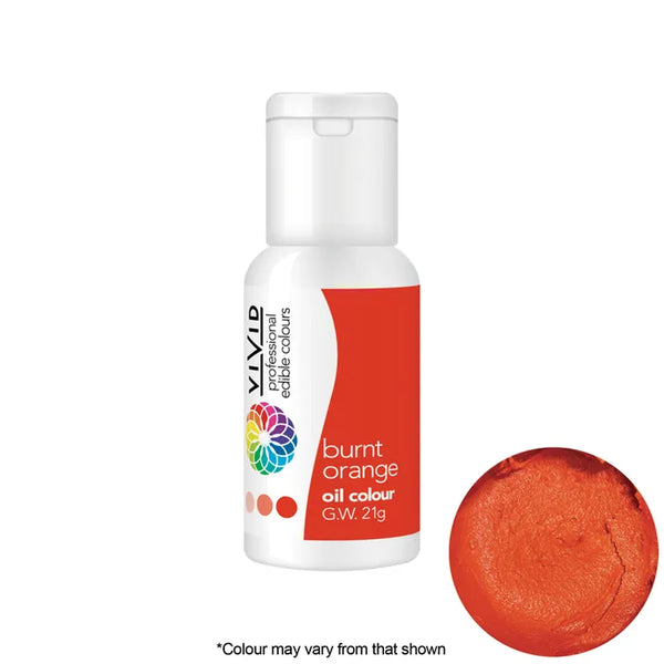 VIVID - OIL COLOUR - BURNT ORANGE - 21G