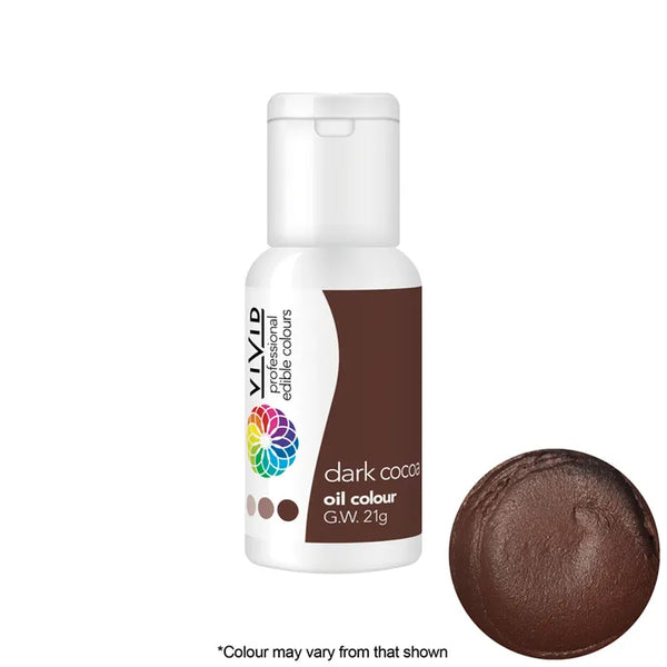 VIVID - OIL COLOUR - DARK COCOA - 21g