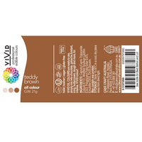 VIVID - OIL COLOUR - TEDDY BROWN - 21g