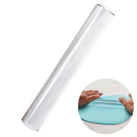 CAKE CRAFT - ACRYLIC ROLLING PIN - 50cm x 4.5cm